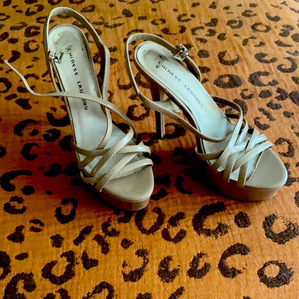 Chinese laundry nude pageant shoes